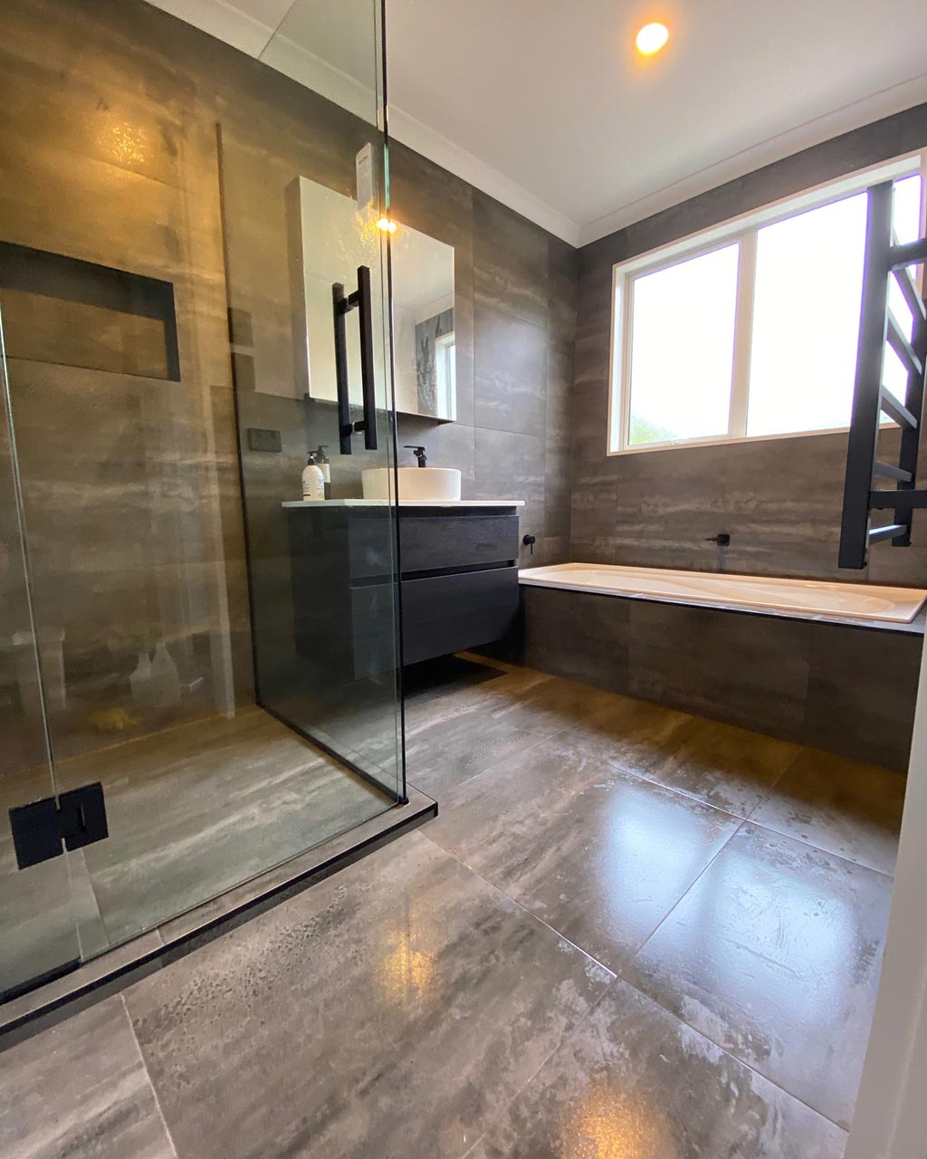 Project Wetroom Christchurch Tiled Bathroom Floors