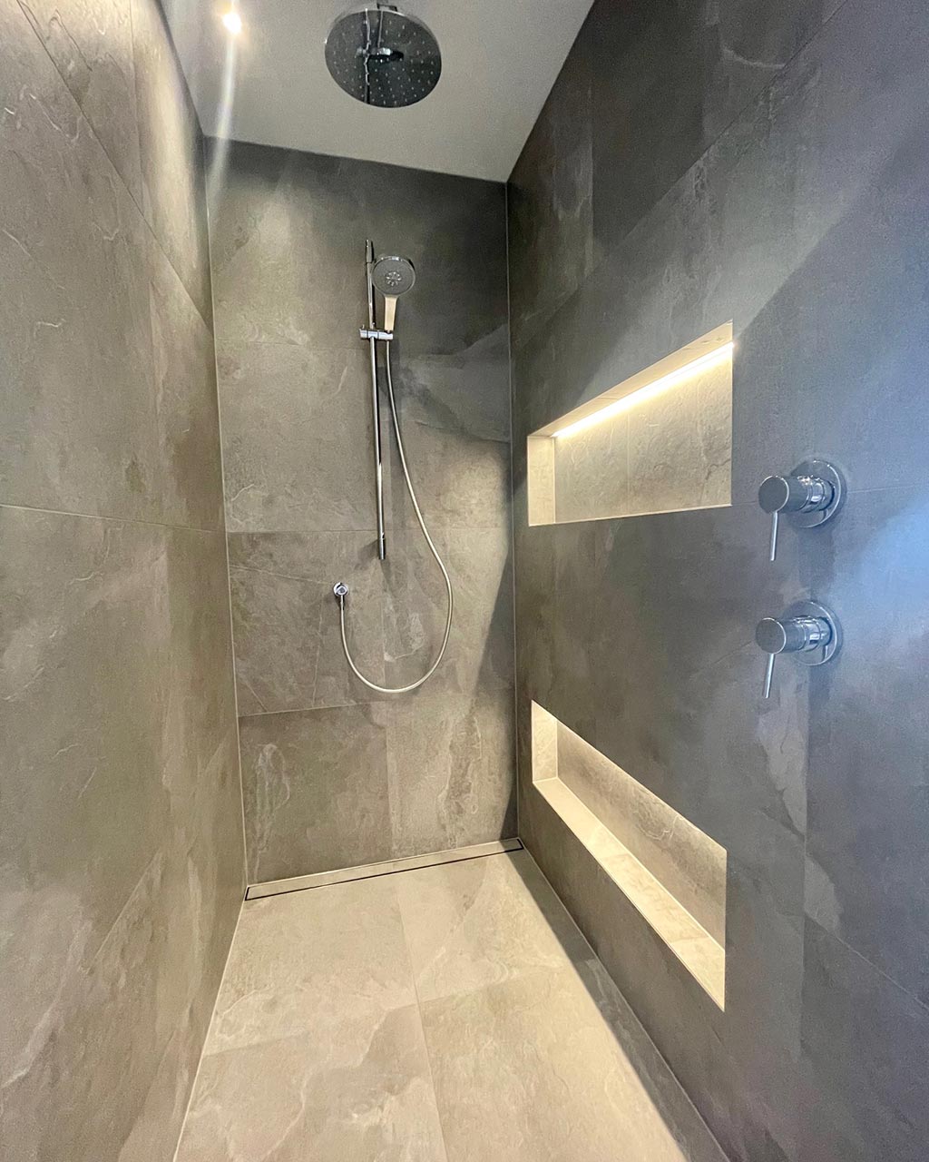 Project Wetroom Christchurch Tiled Shower Design
